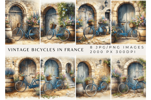 Download Vintage Bicycles in France - Vintage Collection