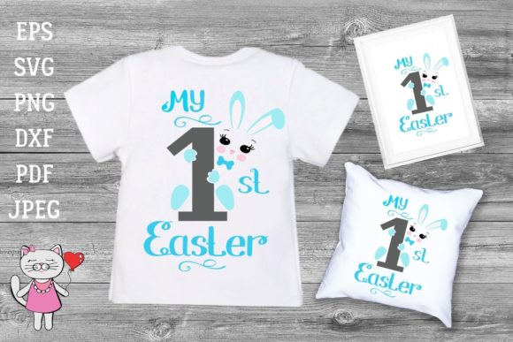 Download My First Easter Svg T-shirt Design Boy - Shirt Collection