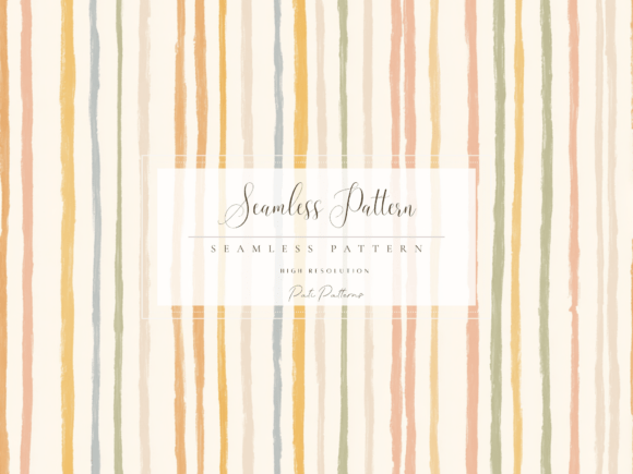 Download Kids Vintage Stripes Seamless Pattern PNG - Vintage Collection