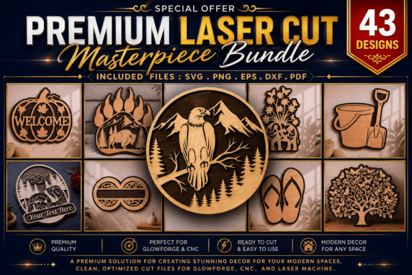 Download Premium Laser Cut Masterpiece Bundle - Premium Resources