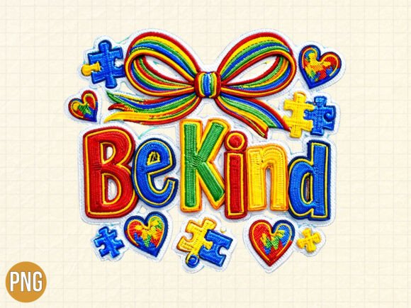 Download Be Kind Rainbow Bow Embroidery Shirt PNG - Shirt Collection