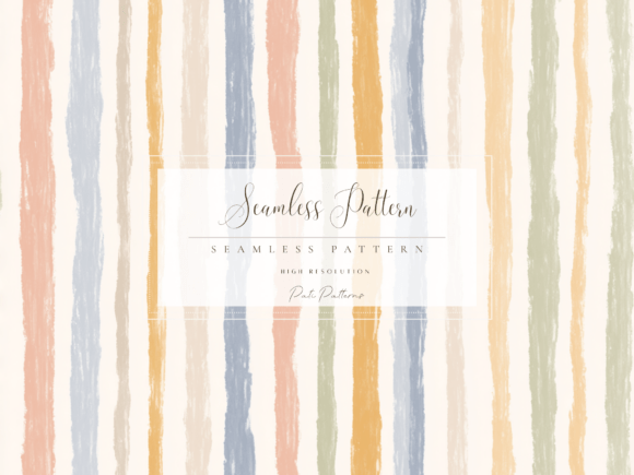Download Kids Vintage Stripes Seamless Pattern PNG - Vintage Collection