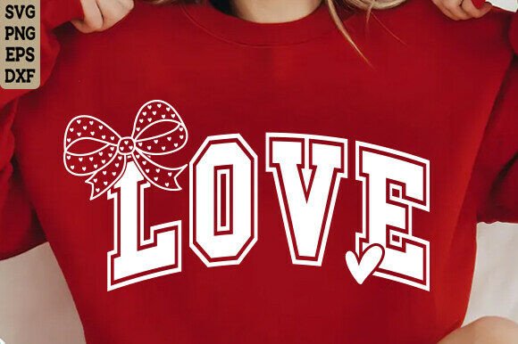 Download Varsity Love Svg, Valentine Shirt PNG - Shirt Collection
