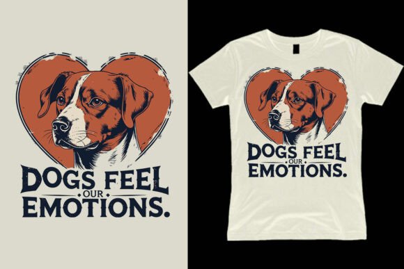 Download Dogs Feel Our Emotions T Shirt Design - Shirt Collection