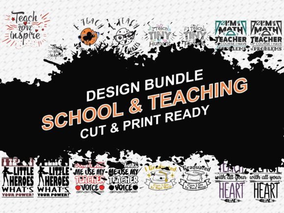 Download School Teaching 22 Designs Tshirt Bundle - Shirt Collection