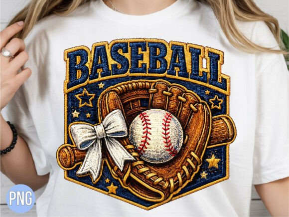 Download Baseball Glove Bat Embroidery PNG Shirt - Shirt Collection