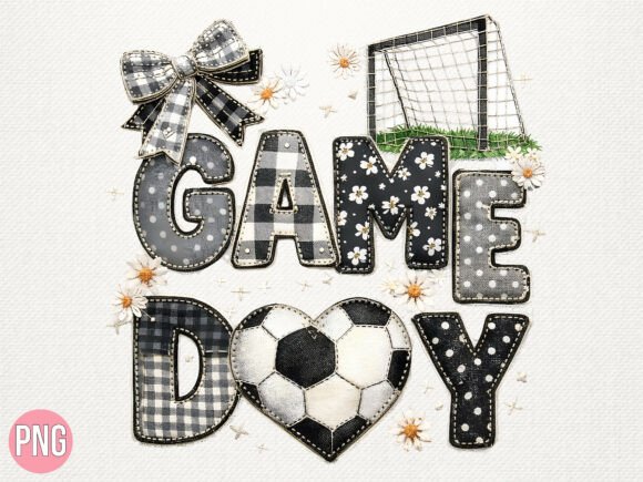 Download Gameday Soccer Faux Embroidery PNG SHIRT - Shirt Collection