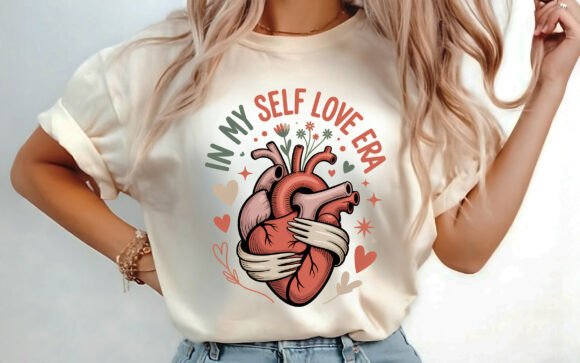 Download In My Self Love Era Valentine Shirt PNG - Shirt Collection