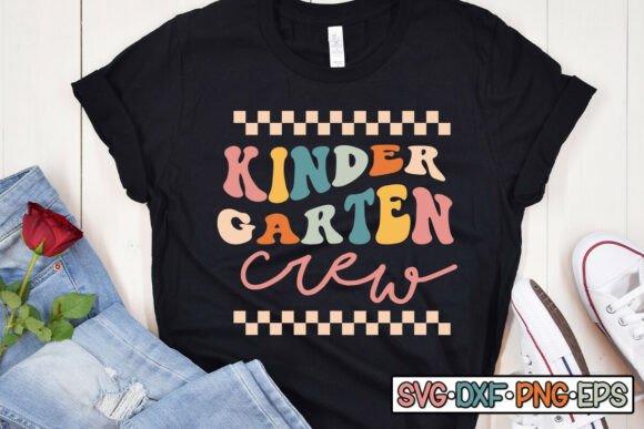 Download Kinder Garten Crew SVG T-shirt Design - Shirt Collection