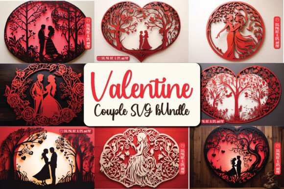 Download Cricut Valentine Laser Cut SVG Bundle - Laser Collection