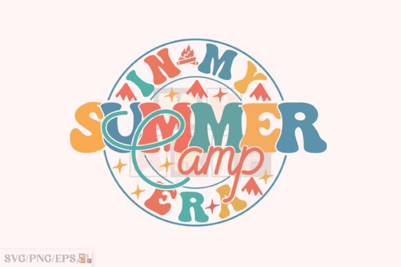 Download In My Summer Camp Era SVG T-shirt Design - Shirt Collection