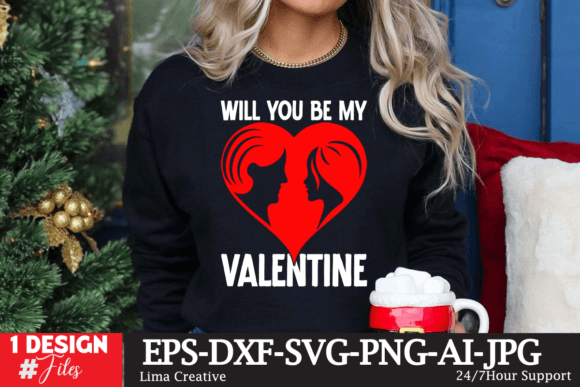 Download Will You Be My Valentine T-shirt Design - Shirt Collection
