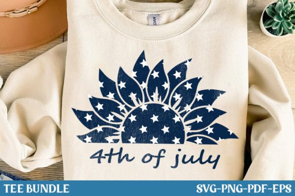 Download 4th of July SVG, T-Shirt Design PNG, PDF - Shirt Collection