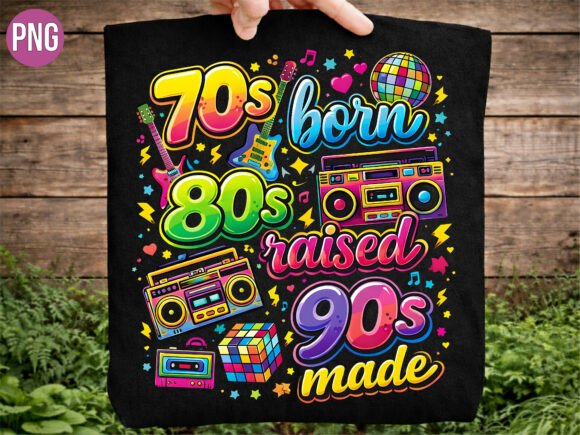 Download Retro 70s 80s 90s Neon Slogan PNG SHIRT - Shirt Collection