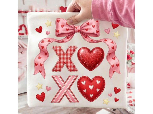 Download XOXO Coquette Bow Valentine Shirt Png - Shirt Collection