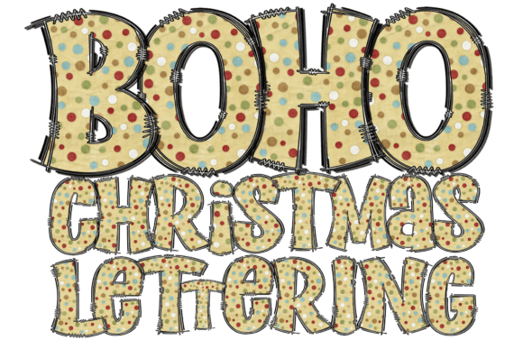 Download Vintage Christmas Sublimation Lettering - Vintage Collection